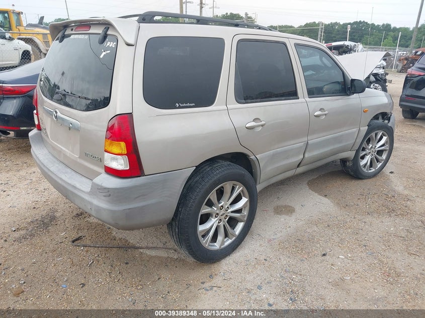 2002 Mazda Tribute Dx VIN: 4F2YU07B62KM46529 Lot: 39389348
