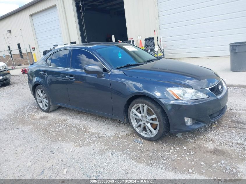 2007 Lexus Is 350 VIN: JTHBE262872011338 Lot: 39389349