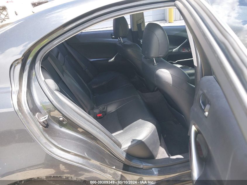 2007 Lexus Is 350 VIN: JTHBE262872011338 Lot: 39389349