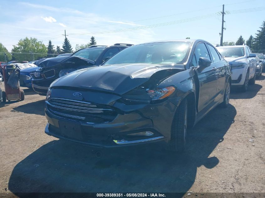 2017 Ford Fusion Se VIN: 3FA6P0H73HR319871 Lot: 39389351