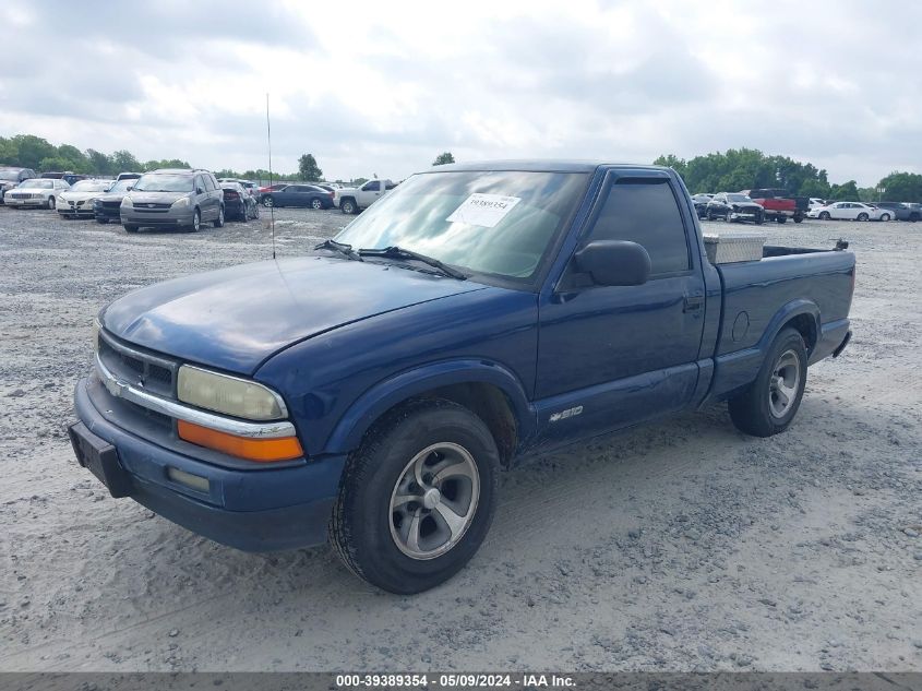 2003 Chevrolet S-10 Ls VIN: 1GCCS14H438168419 Lot: 39389354