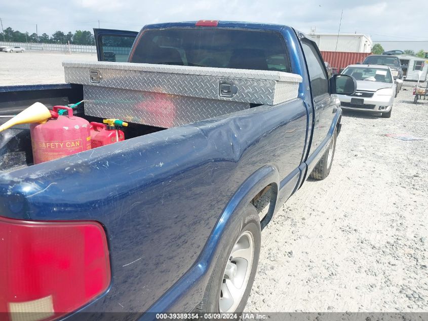 2003 Chevrolet S-10 Ls VIN: 1GCCS14H438168419 Lot: 39389354