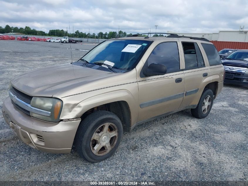 2005 Chevrolet Trailblazer Ls VIN: 1GNDS13S952137164 Lot: 39389361