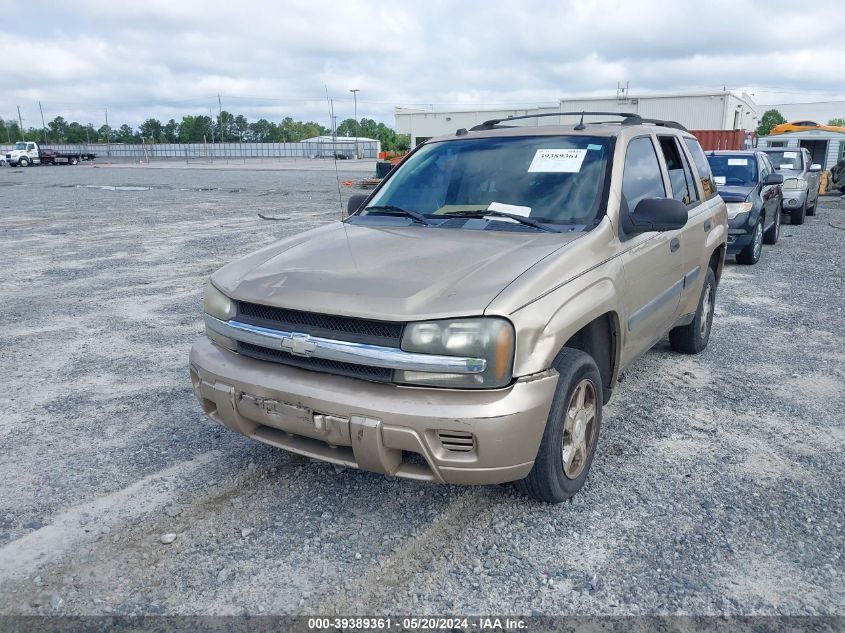 2005 Chevrolet Trailblazer Ls VIN: 1GNDS13S952137164 Lot: 39389361