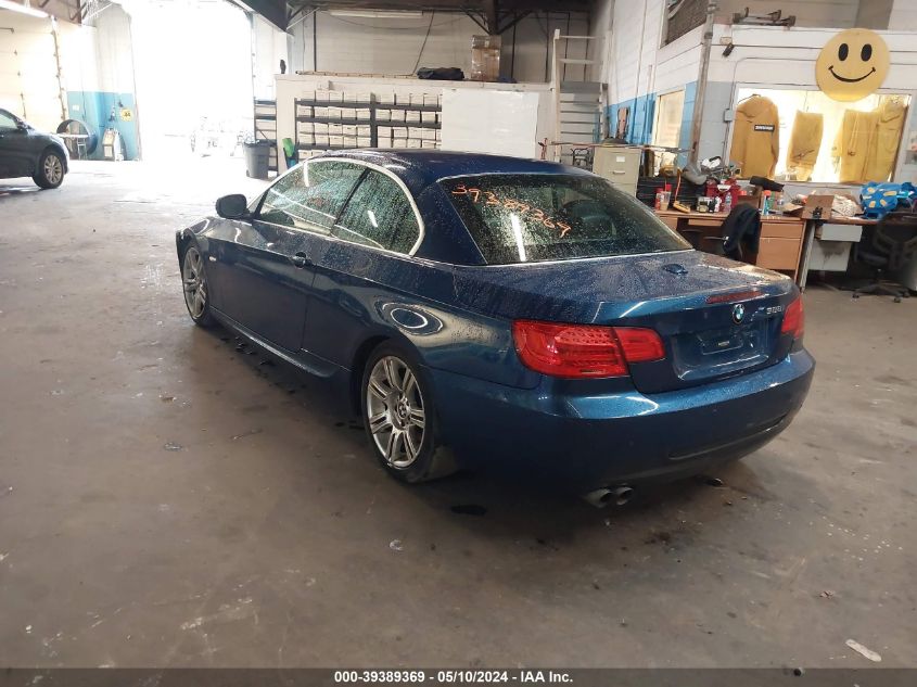 2013 BMW 328 I VIN: WBADW3C53DJ527780 Lot: 39389369