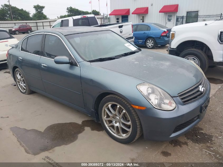 2005 Infiniti G35 VIN: JNKCV51EX5M212005 Lot: 39389372