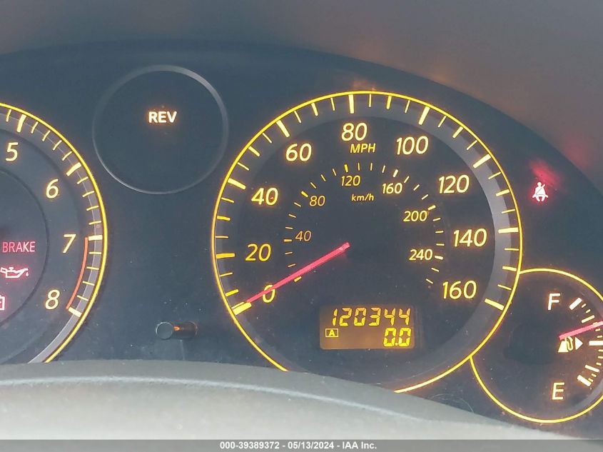 2005 Infiniti G35 VIN: JNKCV51EX5M212005 Lot: 39389372