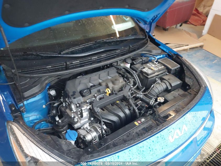 2022 Kia Rio S VIN: 3KPA24ADXNE473264 Lot: 39389378