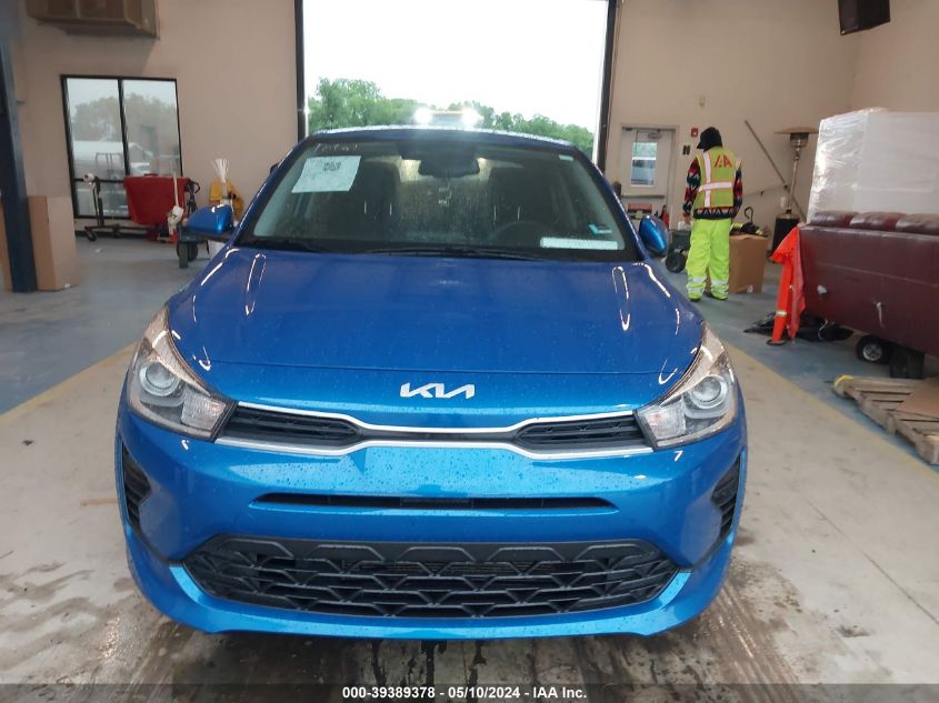 2022 Kia Rio S VIN: 3KPA24ADXNE473264 Lot: 39389378