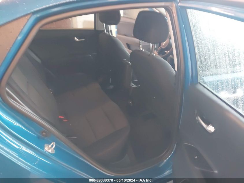 2022 Kia Rio S VIN: 3KPA24ADXNE473264 Lot: 39389378