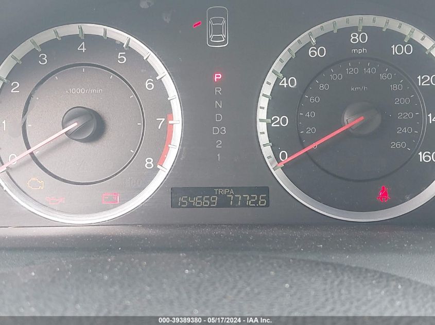 2010 Honda Accord 2.4 Lx VIN: 1HGCP2F36AA117293 Lot: 39389380