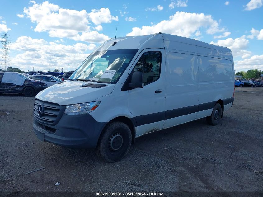 2020 Mercedes-Benz Sprinter 2500 High Roof V6 VIN: W1Y4ECHY3LT031160 Lot: 39389381