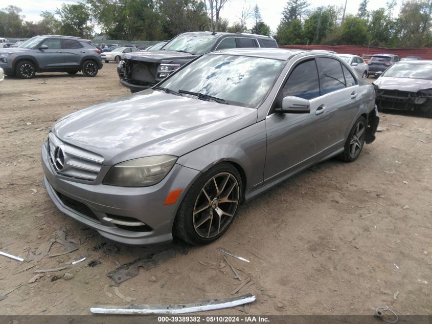 2011 Mercedes-Benz C 300 Luxury 4Matic/Sport 4Matic VIN: WDDGF8BB0BR139494 Lot: 39389382