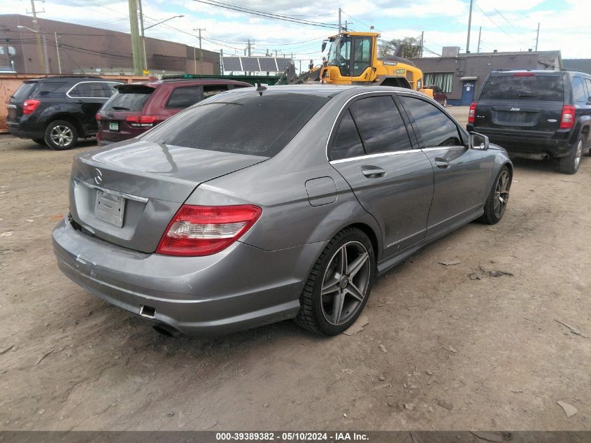 2011 Mercedes-Benz C 300 Luxury 4Matic/Sport 4Matic VIN: WDDGF8BB0BR139494 Lot: 39389382