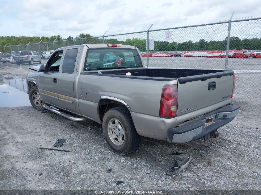 2003 Chevrolet Silverado 1500 Ls VIN: 2GCEC19T331204039 Lot: 39389391