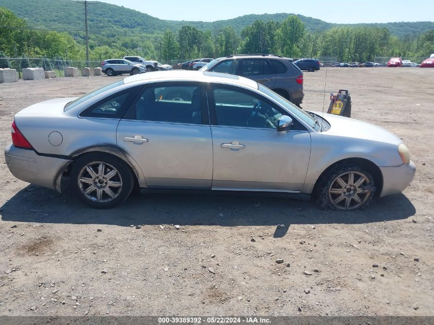 2007 Ford Five Hundred Limited VIN: 1FAHP25147G111458 Lot: 39389392