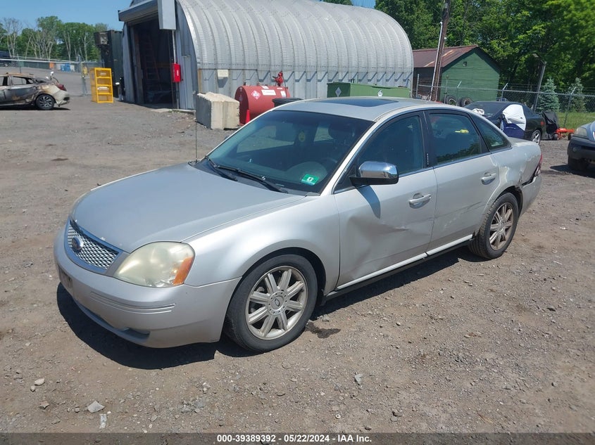 2007 Ford Five Hundred Limited VIN: 1FAHP25147G111458 Lot: 39389392