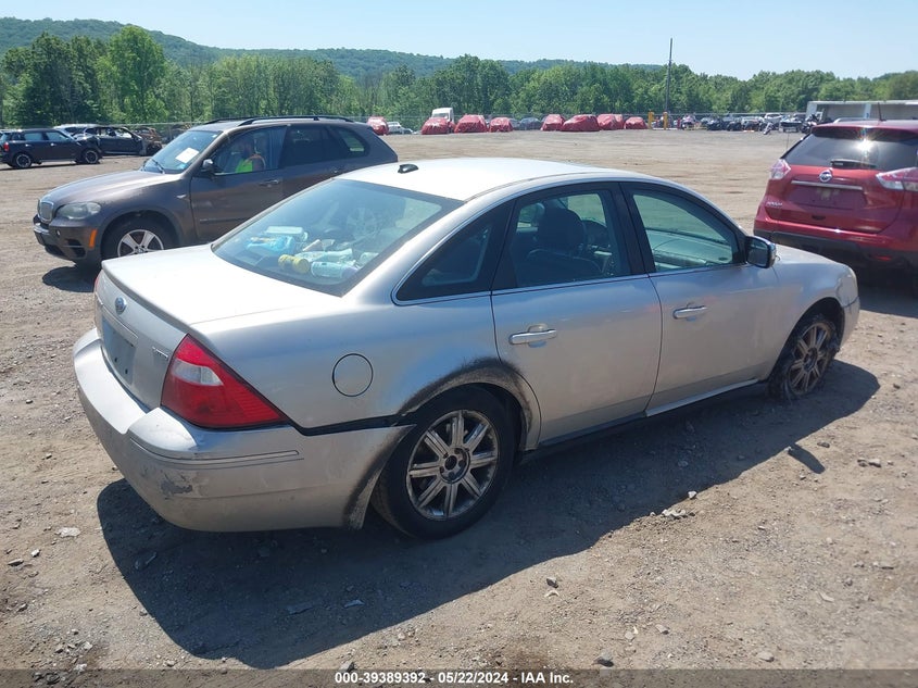 2007 Ford Five Hundred Limited VIN: 1FAHP25147G111458 Lot: 39389392