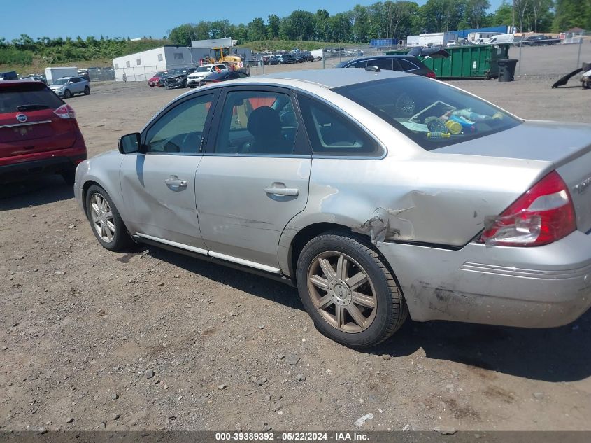 2007 Ford Five Hundred Limited VIN: 1FAHP25147G111458 Lot: 39389392