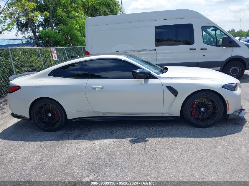 2023 BMW M4 Competition VIN: WBS33AZ00PCM27984 Lot: 39389396