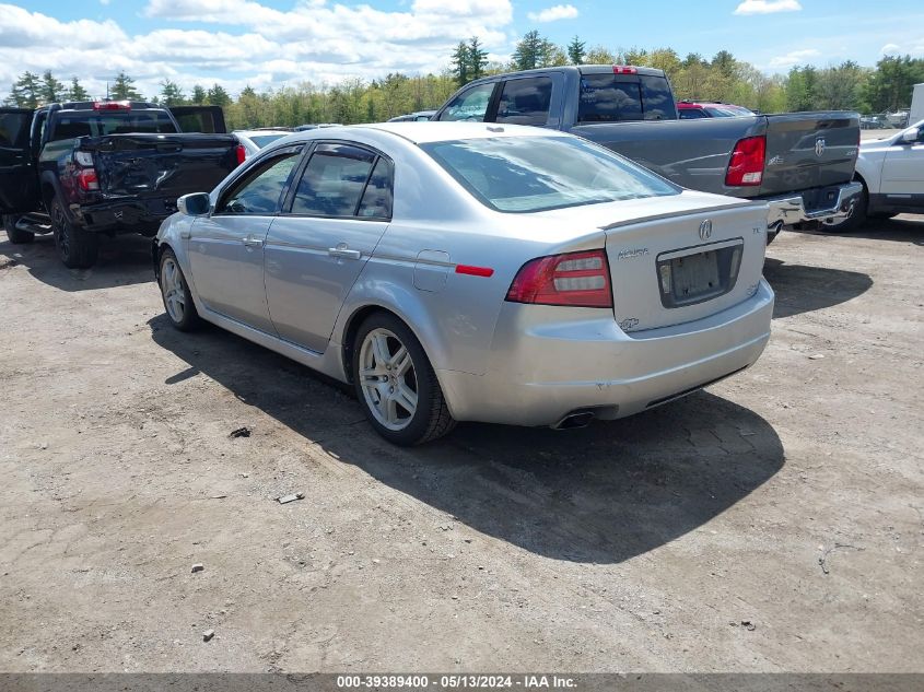 2008 Acura Tl 3.2 VIN: 19UUA66298A021057 Lot: 39389400