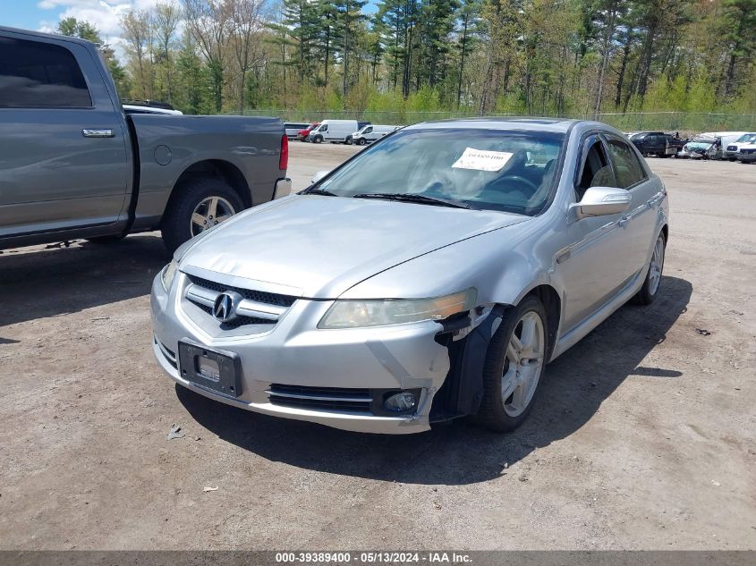 2008 Acura Tl 3.2 VIN: 19UUA66298A021057 Lot: 39389400