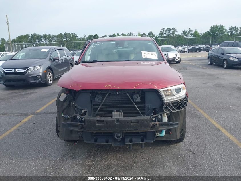 2014 Dodge Durango Citadel VIN: 1C4RDJEG5EC550937 Lot: 39389402