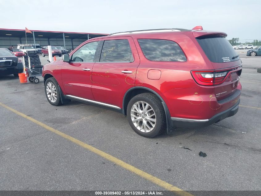 2014 Dodge Durango Citadel VIN: 1C4RDJEG5EC550937 Lot: 39389402