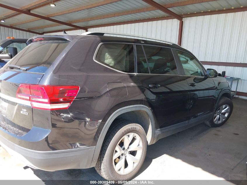 2018 Volkswagen Atlas 3.6L V6 Se/3.6L V6 Se W/Technology VIN: 1V2LR2CA5JC584543 Lot: 39389409