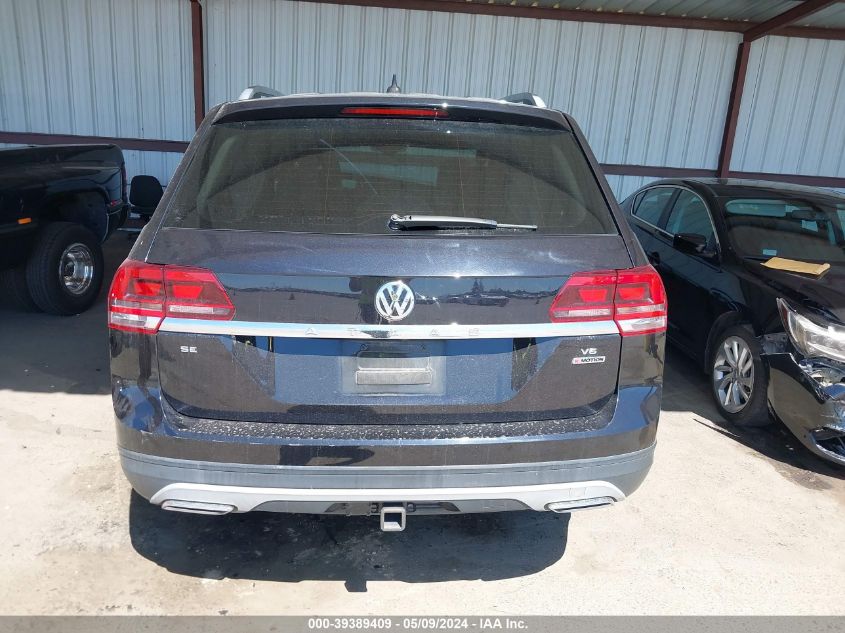 2018 Volkswagen Atlas 3.6L V6 Se/3.6L V6 Se W/Technology VIN: 1V2LR2CA5JC584543 Lot: 39389409