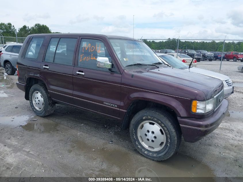 1994 Isuzu Trooper S VIN: JACDH58VXR7921166 Lot: 39389408