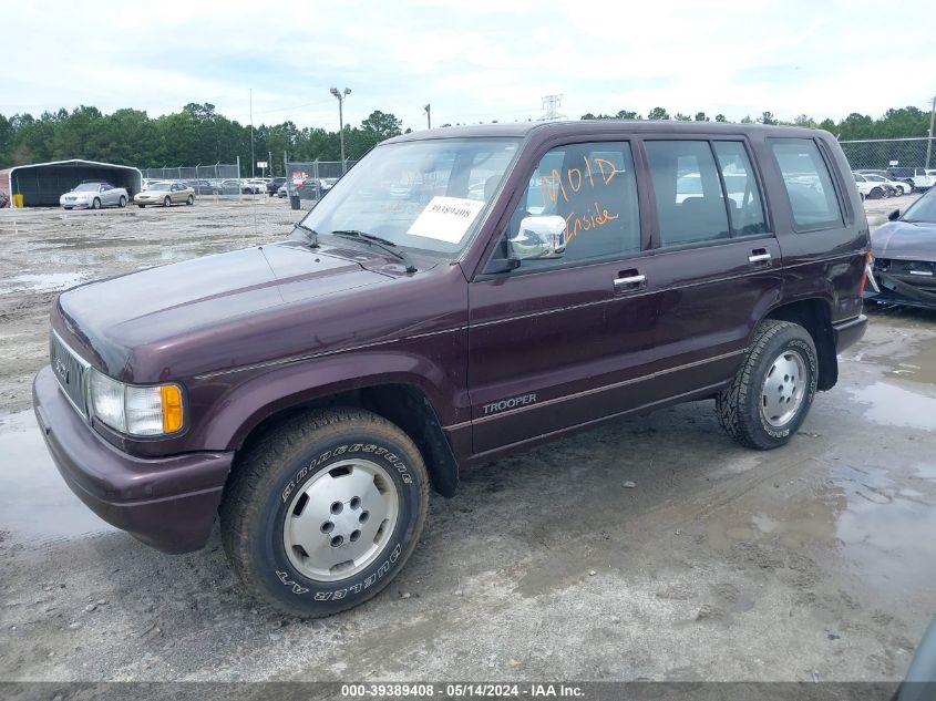 1994 Isuzu Trooper S VIN: JACDH58VXR7921166 Lot: 39389408