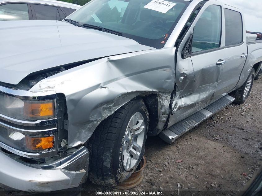 2014 Chevrolet Silverado 1500 1Lt VIN: 3GCUKREC1EG487067 Lot: 39389411