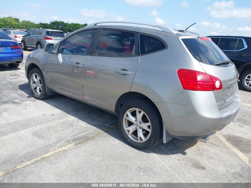 2008 Nissan Rogue Sl VIN: JN8AS58T38W020086 Lot: 39389415