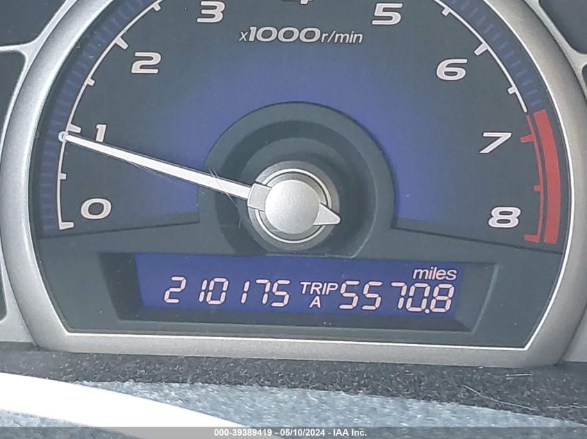 2008 Honda Civic Ex VIN: 1HGFA16838L053071 Lot: 39389419