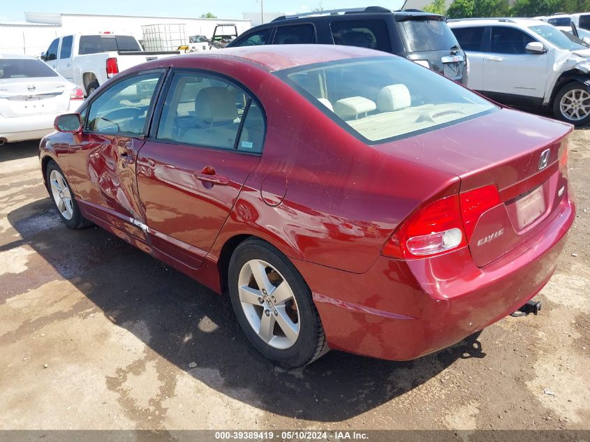 2008 Honda Civic Ex VIN: 1HGFA16838L053071 Lot: 39389419