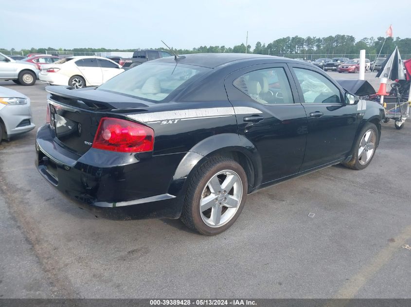 2012 Dodge Avenger Sxt VIN: 1C3CDZCB0CN312012 Lot: 39389428