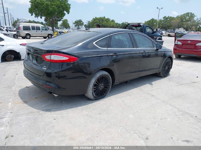 2014 Ford Fusion Se VIN: 3FA6P0HD4ER371902 Lot: 39389441