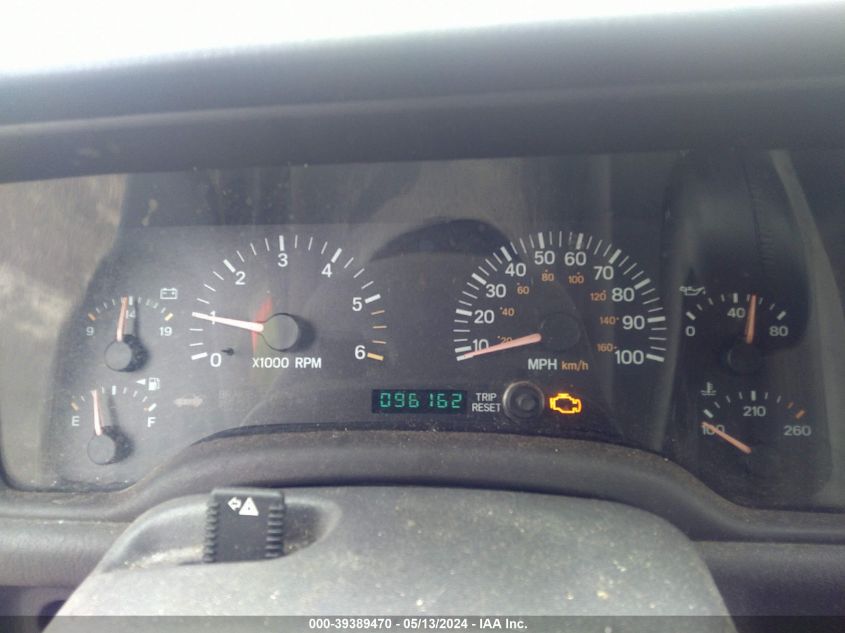 2001 Jeep Cherokee Sport VIN: 1J4FF48S41L579512 Lot: 39389470