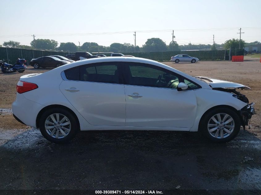 2014 Kia Forte Ex VIN: KNAFX4A86E5114755 Lot: 39389471