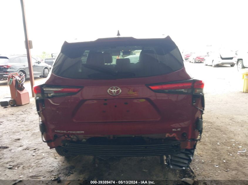 2023 Toyota Highlander Xle VIN: 5TDKDRAH3PS023379 Lot: 39389474