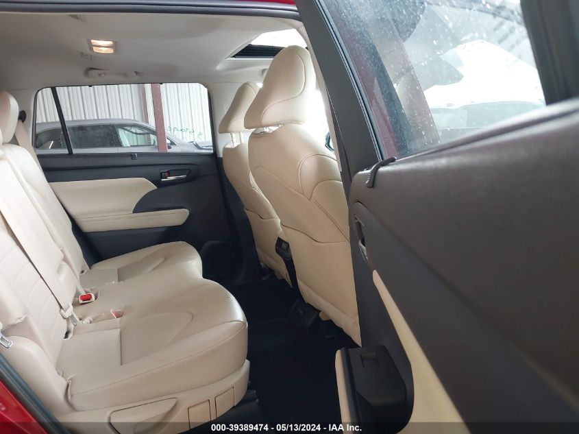 2023 Toyota Highlander Xle VIN: 5TDKDRAH3PS023379 Lot: 39389474