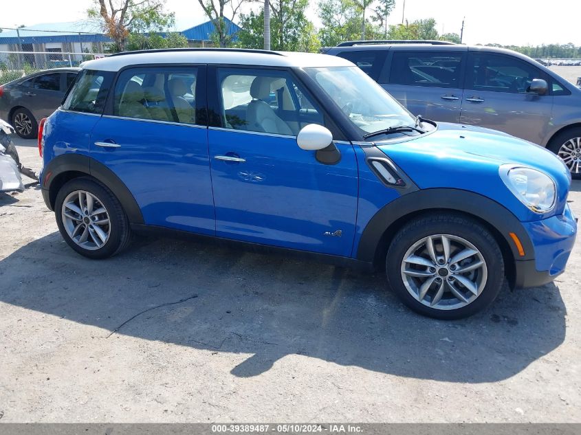 2013 Mini Countryman Cooper S VIN: WMWZC5C55DWP34121 Lot: 39389487