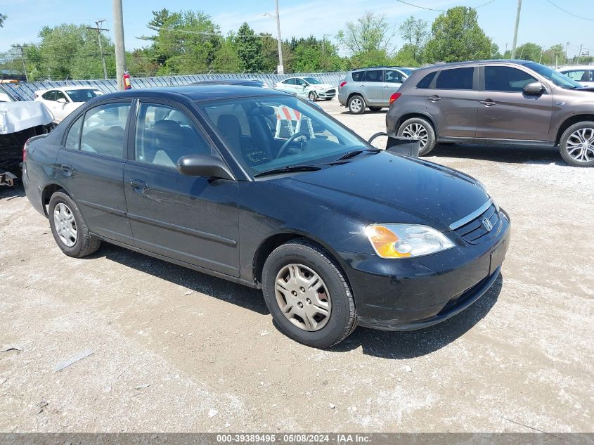 2002 Honda Civic Lx VIN: 1HGES16542L081984 Lot: 39389495