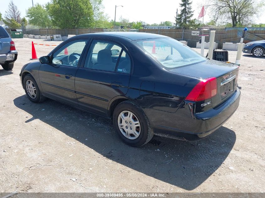 2002 Honda Civic Lx VIN: 1HGES16542L081984 Lot: 39389495