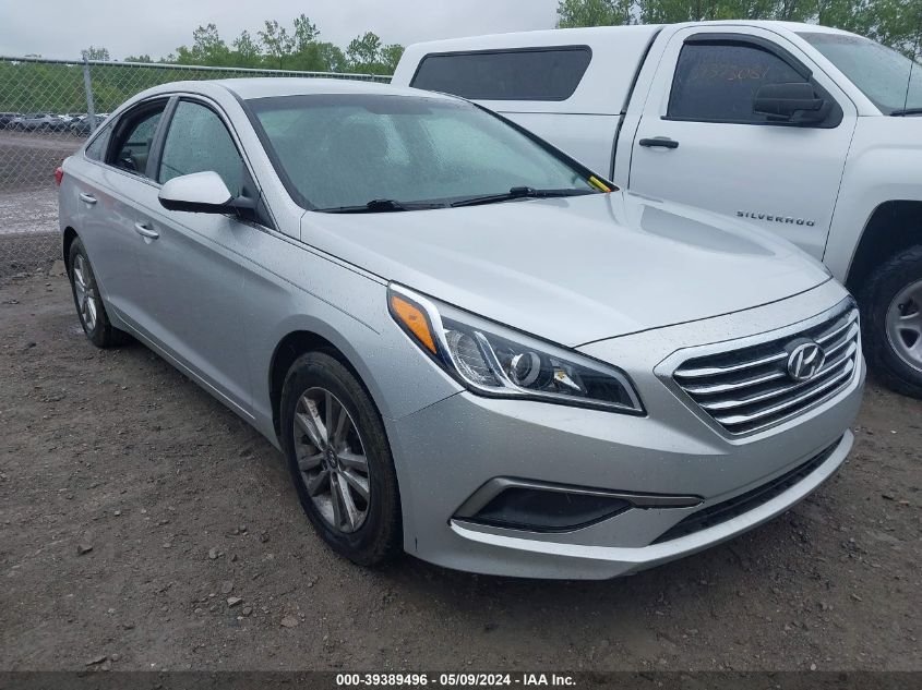 2016 Hyundai Sonata Se VIN: 5NPE24AF3GH420780 Lot: 39389496