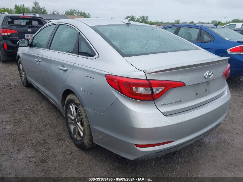 2016 Hyundai Sonata Se VIN: 5NPE24AF3GH420780 Lot: 39389496