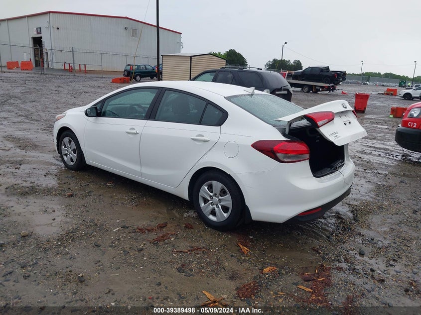 2017 KIA FORTE LX - 3KPFK4A7XHE077310