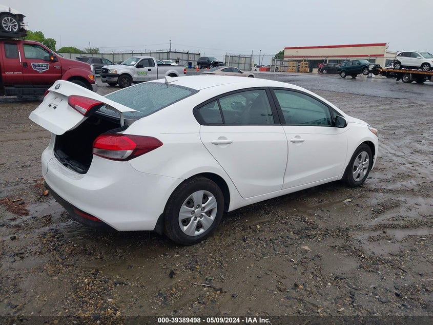 2017 KIA FORTE LX - 3KPFK4A7XHE077310