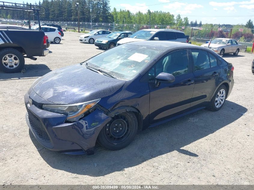 2021 TOYOTA COROLLA LE - 5YFEPMAE4MP257726